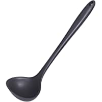 77L Cucharón de Sopa- Cuchara de Sopa de Silicona de Una Pieza Antiadherente Sin Costuras- Cucharón de Cocina Resistente…